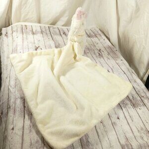 JellyCat Bashful Unicorn 6" Plush Baby Lovey Soother Security Blanket White Pink